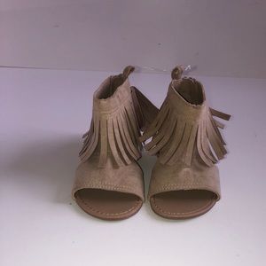 Tan Moccasin Sandals